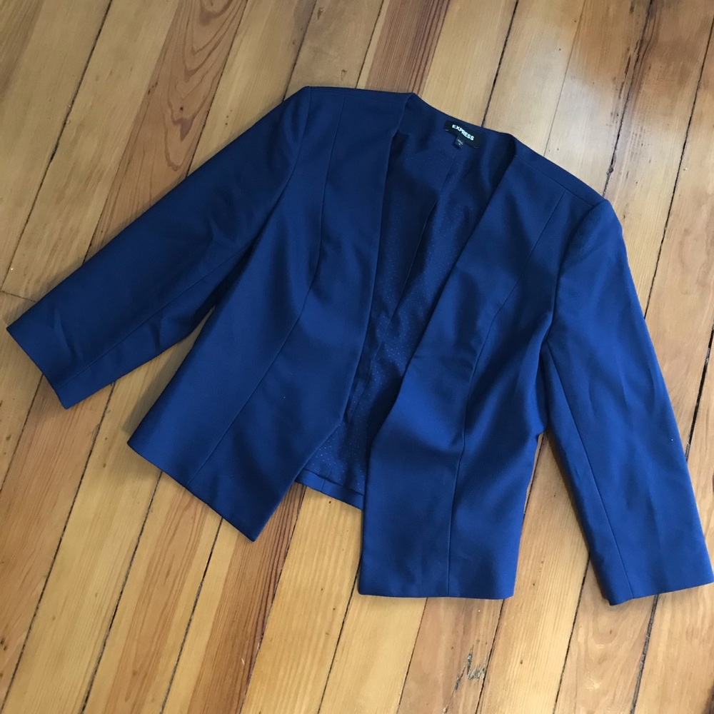 Navy Express Bolero Blazer